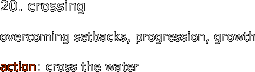 20. crossing