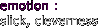 emotion :